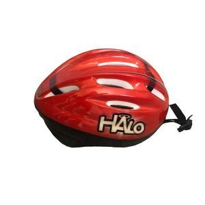 HAlo Bicycle Helmet- lightweight - red - Size medium